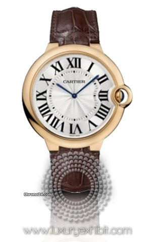 Cartier Ballon Bleu 18kt Rose Gold Mens Watch W6920054