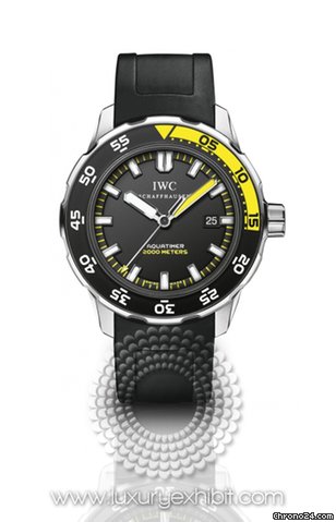 IWC Aquatimer Stainless Steel Mens Watch 3568-10
