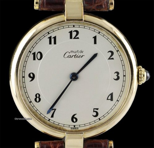 replica Cartier Must de Cartier Ronde 18k WATCHES 1 