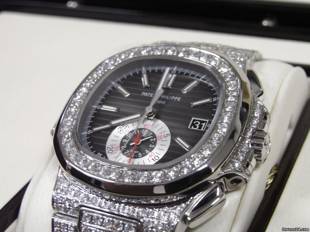 Patek Philippe Nautilus 5980/1A Custom Diamond Set Limited Edition