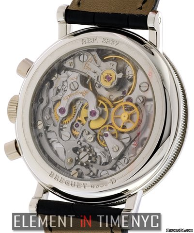 replica Breguet Classique Chronograph Platinum Silver Dial 36mm 3237 WATCHES 1 