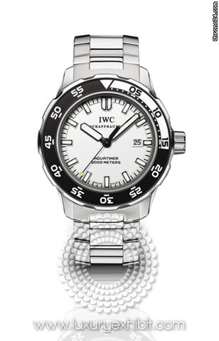 IWC Aquatimer Stainless Steel Mens Watch 3568-09