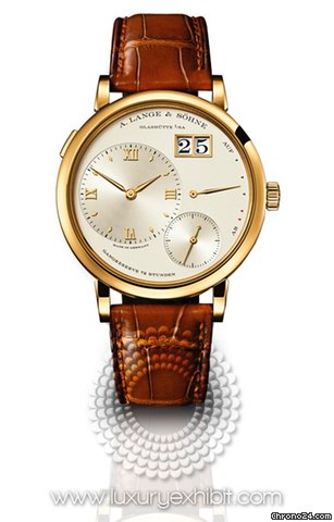 A. Lange & Sohne Lange 1 18kt Rose Gold Mens Watch 101.032