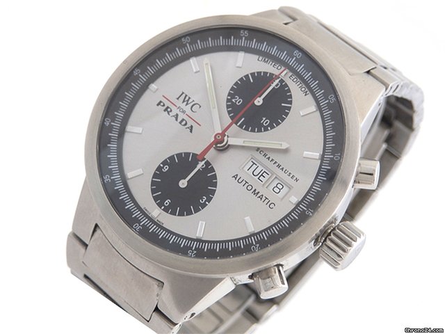 IWC "GST Chrono Automatic for Prada" Edelstahl - lim. Edition