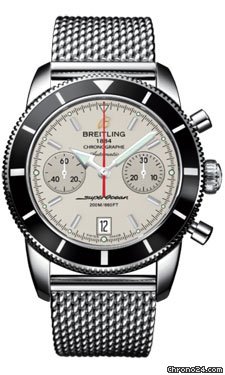Breitling Superocean Heritage Chronographe 44 Stainless Steel Bracelet