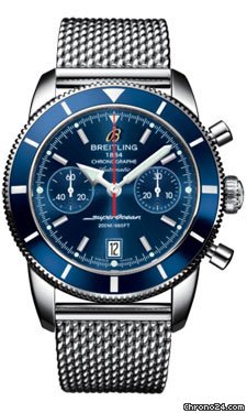 Breitling Superocean Heritage Chronographe 44 Stainless Steel Bracelet