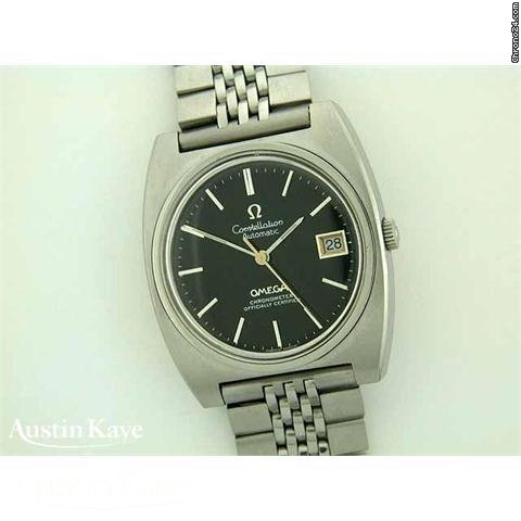 Omega Constellation steel automatic on bracelet