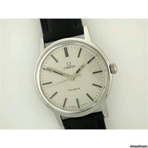 Omega Geneve steel manual on strap