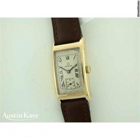 Omega 9ct gold manual on strap