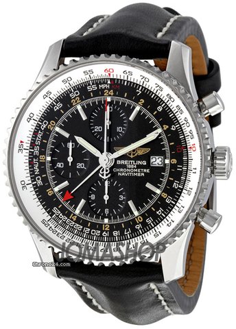 Breitling Navitimer World Mens Watch A2432212-B726BKLT