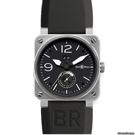 Bell & Ross Grande Date&Reserve de Marche NEU incl MWST mit Box + Papier