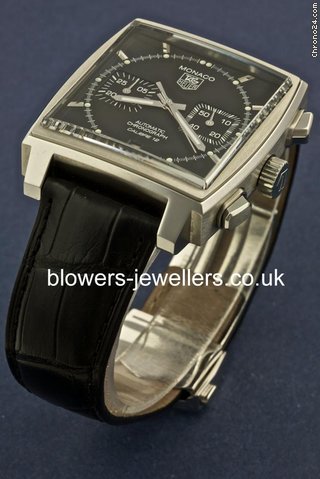replica TAG Heuer Monaco Calibre 12 Chronograph CAW2110.FC6177 WATCHES 1 
