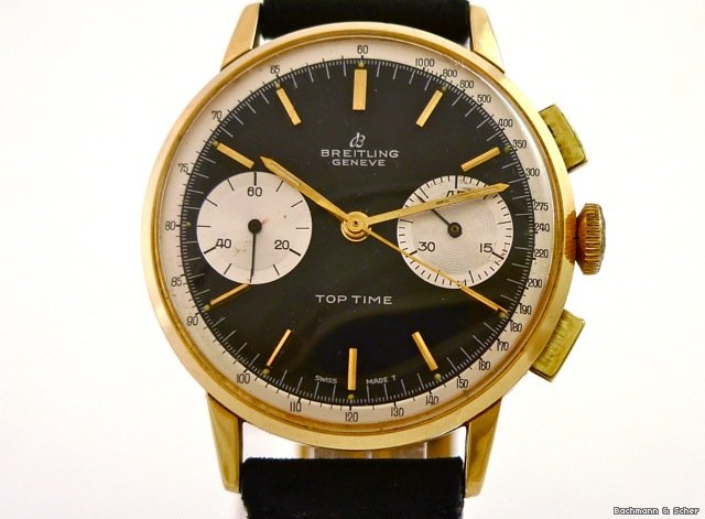 replica Breitling Top Time 18 k yellow gold WATCHES 1 