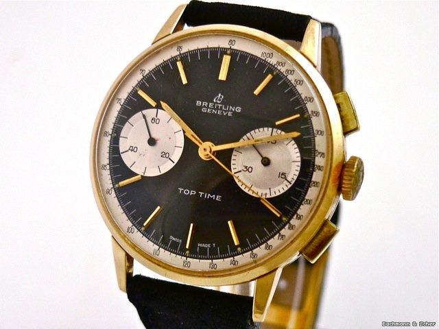 Breitling Top Time 18 k yellow gold