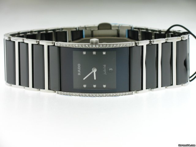 Rado INTEGRAL DIAMOND JUBILE' CERAMICA NERA DIAMANTI