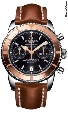 Breitling Superocean Heritage Chronographe 44 Leather Strap
