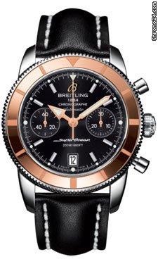 Breitling Superocean Heritage Chronographe 44 Leather Strap