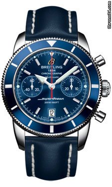 Breitling Superocean Heritage Chronographe 44 Leather Strap