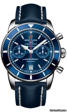 Breitling Superocean Heritage Chronographe 44 Leather Strap