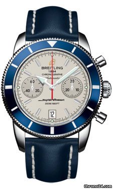 Breitling Superocean Heritage Chronographe 44 Leather Strap