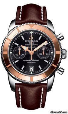 Breitling Superocean Heritage Chronographe 44 Leather Strap