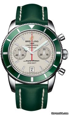 Breitling Superocean Heritage Chronographe 44 Leather Strap