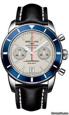 Breitling Superocean Heritage Chronographe 44 Leather Strap