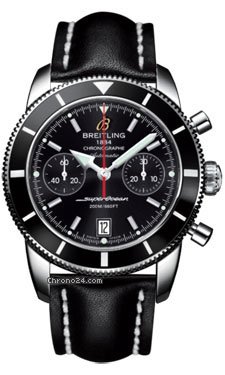 Breitling Superocean Heritage Chronographe 44 Leather Strap