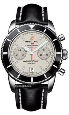 Breitling Superocean Heritage Chronographe 44 Leather Strap