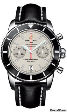 Breitling Superocean Heritage Chronographe 44 Leather Strap