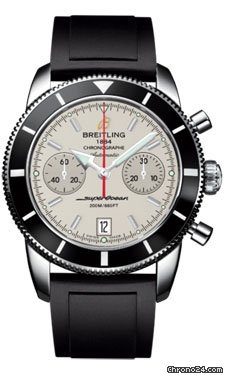 Breitling Superocean Heritage Chronographe 44 Rubber Strap