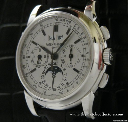 Patek Philippe Fine & Rare Chronograph Perpetual Calendar "Ref. 5970 G" Full Set