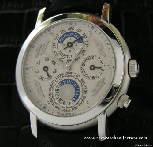 Audemars Piguet Platinum Perpetual Calendar Metropolis "Jules Audemars"