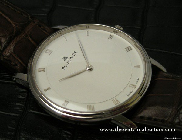 replica Blancpain Classic Villereret Jumbo Big Size 40 mm White Gold "Full Set"  2005 WATCHES 1 