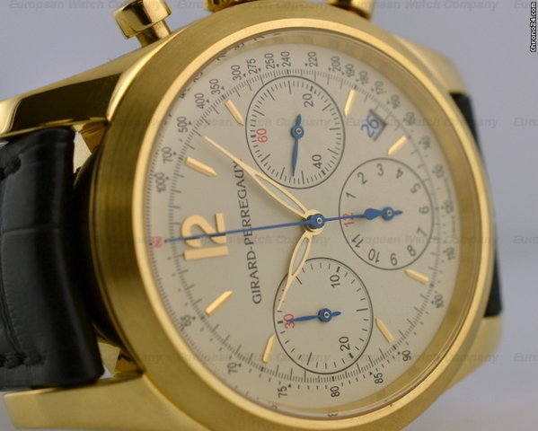 replica Girard Perregaux Ferrari Chronograph White Dial  F1-2000 WATCHES 1 