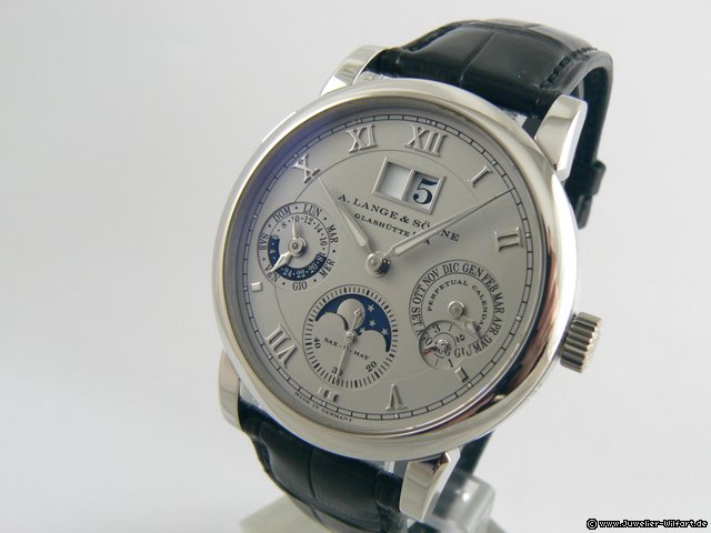 A. Lange & Sohne PERPETUAL  EWIGER KALENDER  PLATINUM