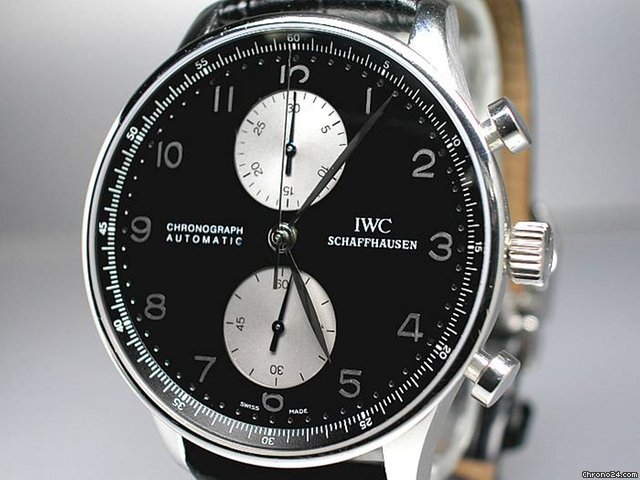 replica IWC "PORTUGIESER" Automatic Chronograph - FALTSCHLIE E WATCHES 1 