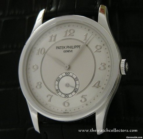 Patek Philippe Fine & Rare Platinum Calatrava "Ref.5196" Full Set & Full Serviced by