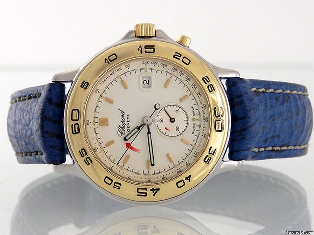 replica Chopard Mille Miglia Damenuhr Stahl/Gelbgold/ Quarz WATCHES 1 