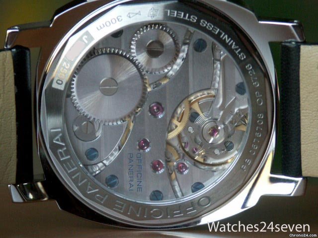 Panerai PAM 112 N Base Model 44 mm SS with black sandwich dial Retail