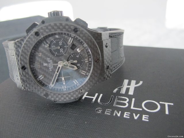 replica Hublot BIG BANG ALL BLACK CARBON WATCHES 1 