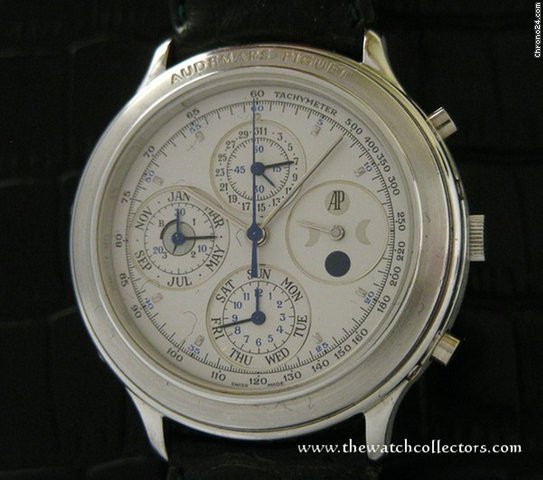 Audemars Piguet Platinum Chronograph Perpetual Calendar "Ref.25695"