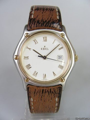 Ebel Wave medium or/acier