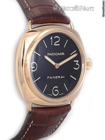 replica Panerai PAM 231 I - Radiomir Base - 45mm 18k Rose Gold  - Boxes/Papers100% Complete - Discontinued Model WATCHES 1 