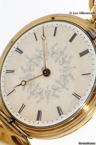 replica Patek Philippe SELTENE 18Kt GOLD-SAVONETTE MIT CALATRAVA-KREUZ-ZIFFERBLATT WATCHES 1 