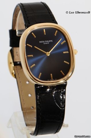 Patek Philippe NEUWERTIGE ELLIPSE AUTOMATIC 18KT GOLD LUXUS-HERRENUHR