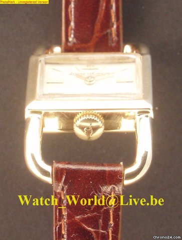 replica Jaeger-LeCoultre Rare Etrier for HermEs - solid 18k gold (year1960') -Perfect WATCHES 1 