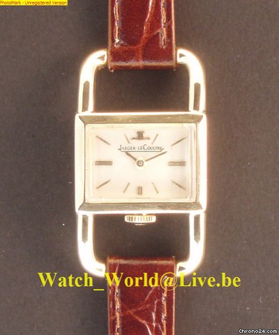 Jaeger-LeCoultre Rare Etrier for HermEs - solid 18k gold (year1960') -Perfect
