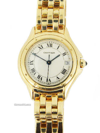 Cartier 18k yellow gold ladies Cougar