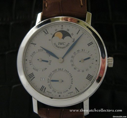 IWC Exceptionnal Romana Platinum Perpetual Calendar "Ref.2050" Full Set